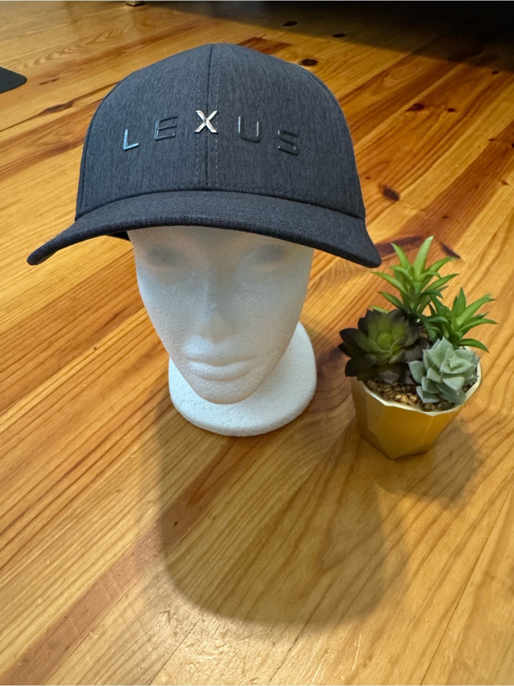Lexus Trucker Hat Black Gray Snapback Adjustable Baseball Cap